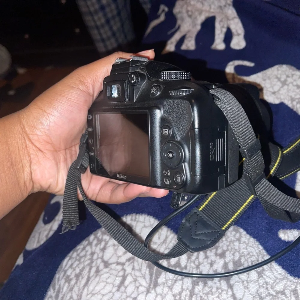 brand new camera haven’t used with brand new lens.